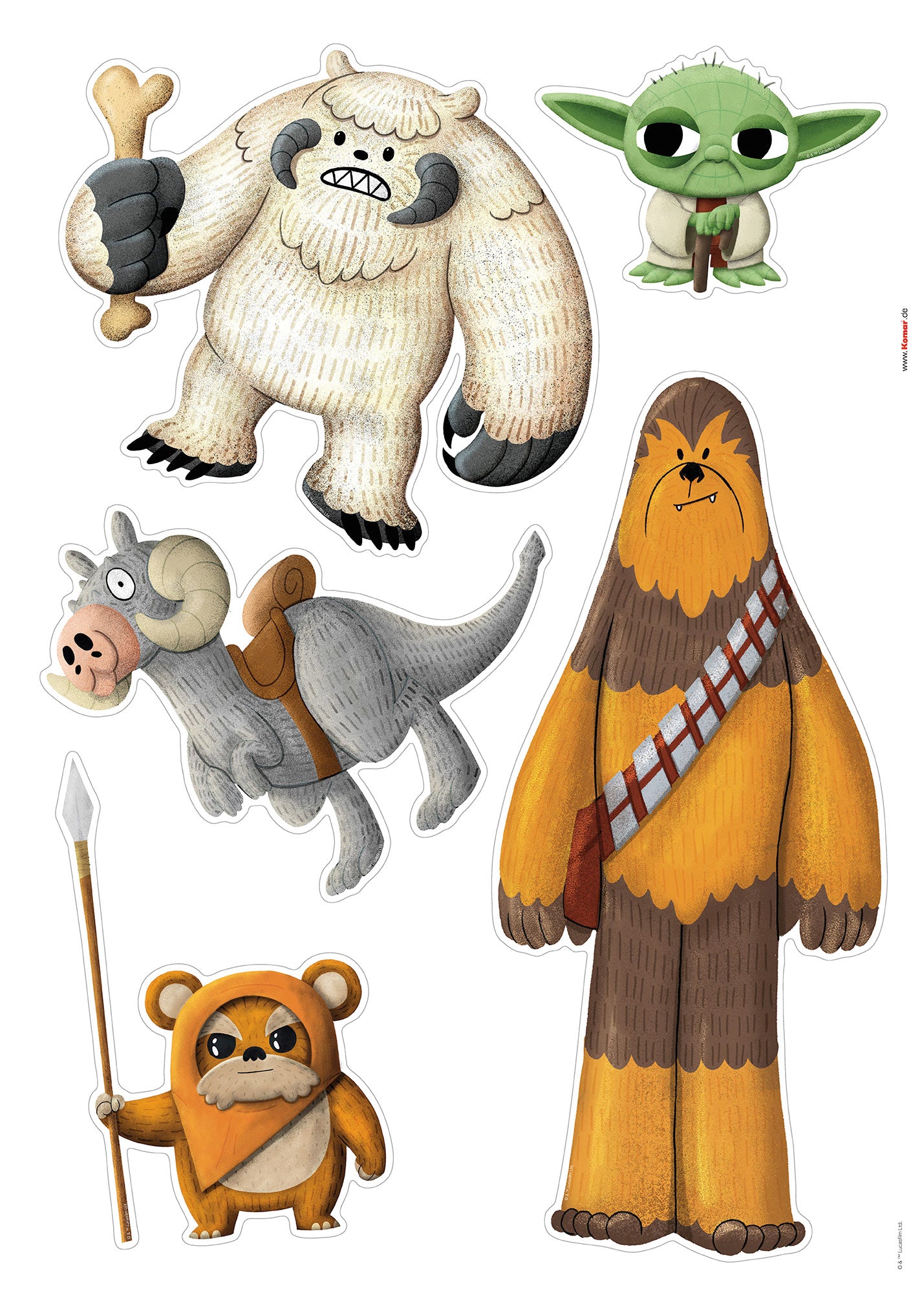 Star Wars friendly Monsters – Falmatrica