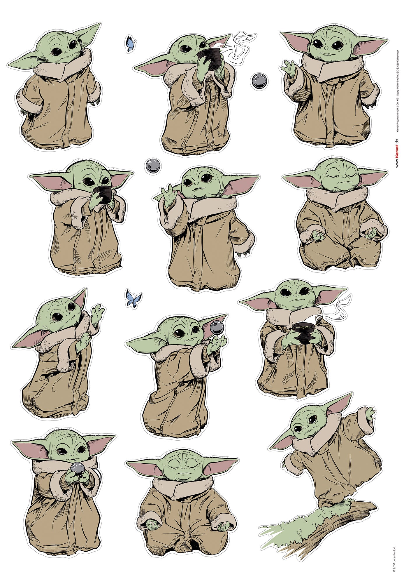 Star Wars The Mandalorian Grogu The Cutest – Falmatrica