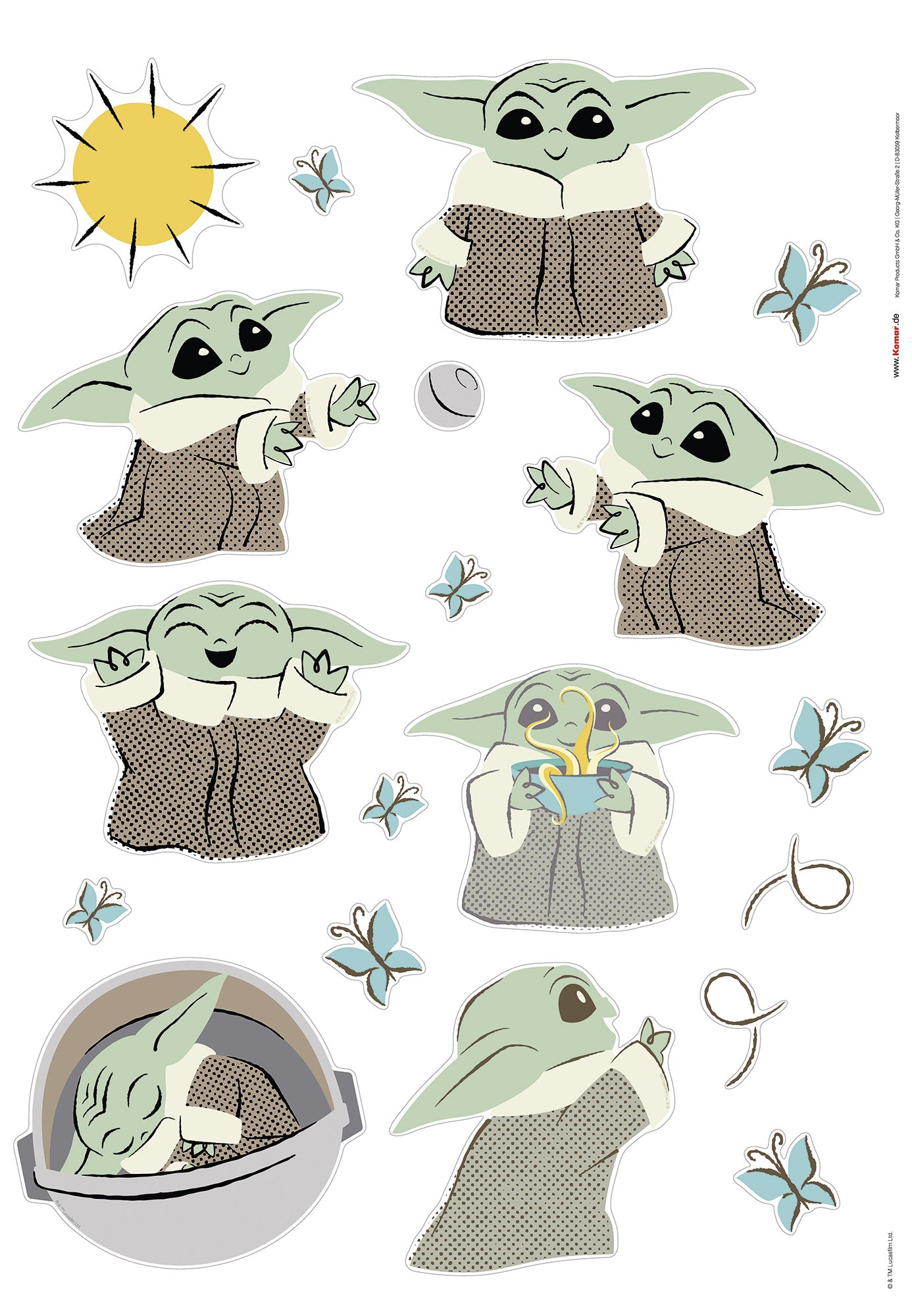 Star Wars The Mandalorian Grogu Sunshine – Falmatrica