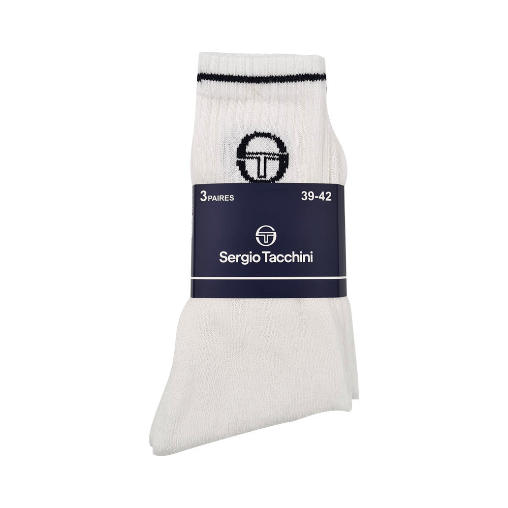 Sergio Tacchini pamut sportzokni - 3 pár/csomag