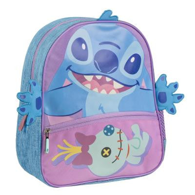 Disney Stitch 3D-s bélelt kisméretű gyerek hátizsák