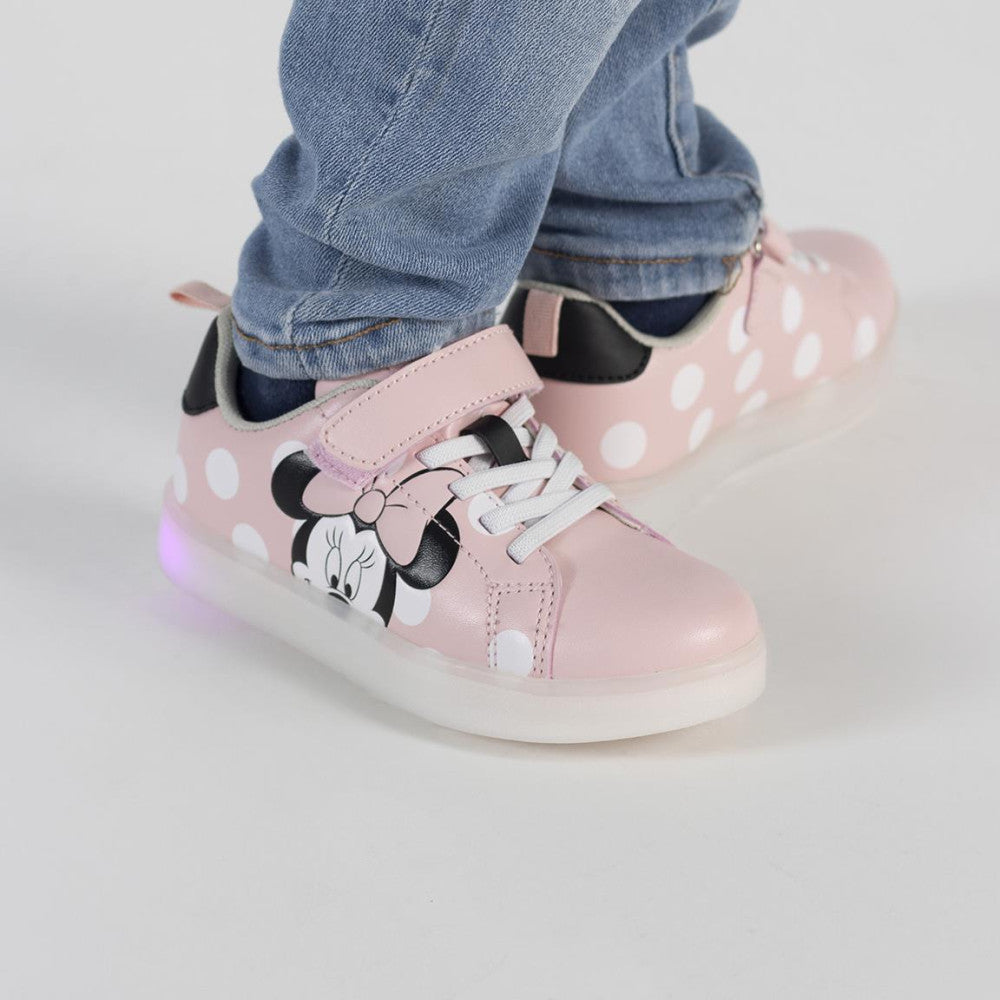 Disney Minnie egér Led-es villogó, világító utcai gyerekcipő