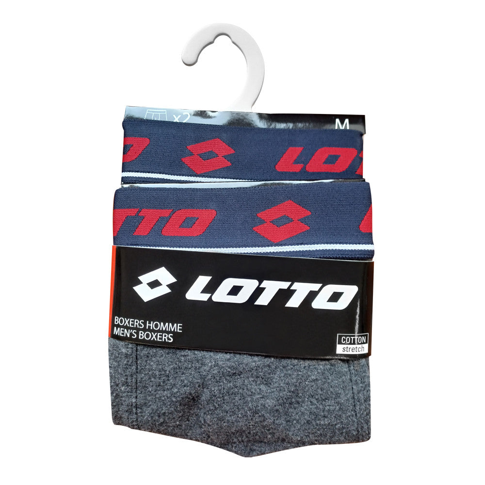 Lotto férfi pamut boxeralsó - 2 db/csomag