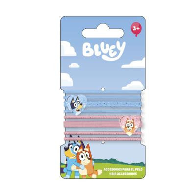 Bluey 8db-os hajgumi készlet