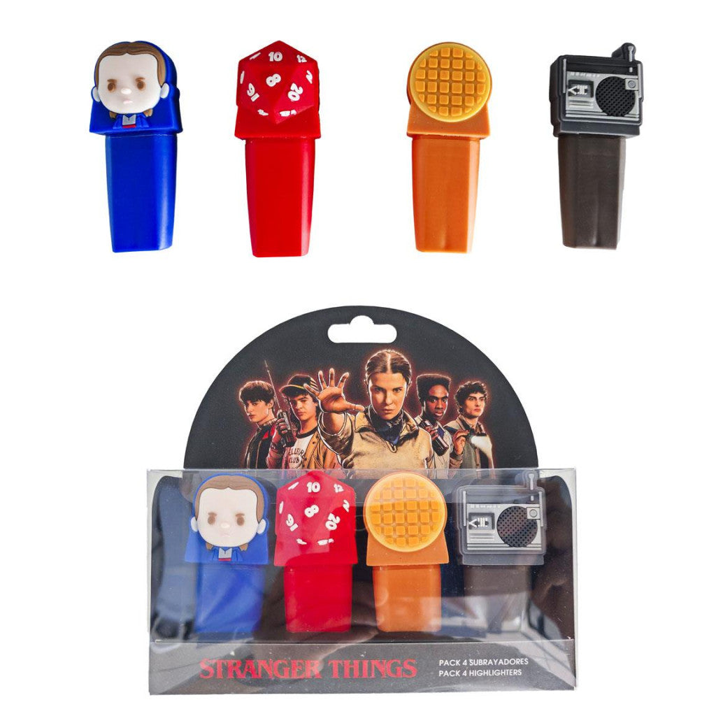 Stranger Things 4 részes filc készlet