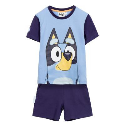 Bluey 100% pamut rövid szabadidőruha szett gyerekeknek
