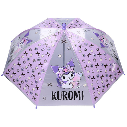 Hello Kitty Kuromi esős napok manuális esernyő