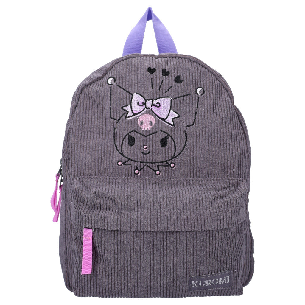 Hello Kitty Kuromi prémium bársony hátizsák