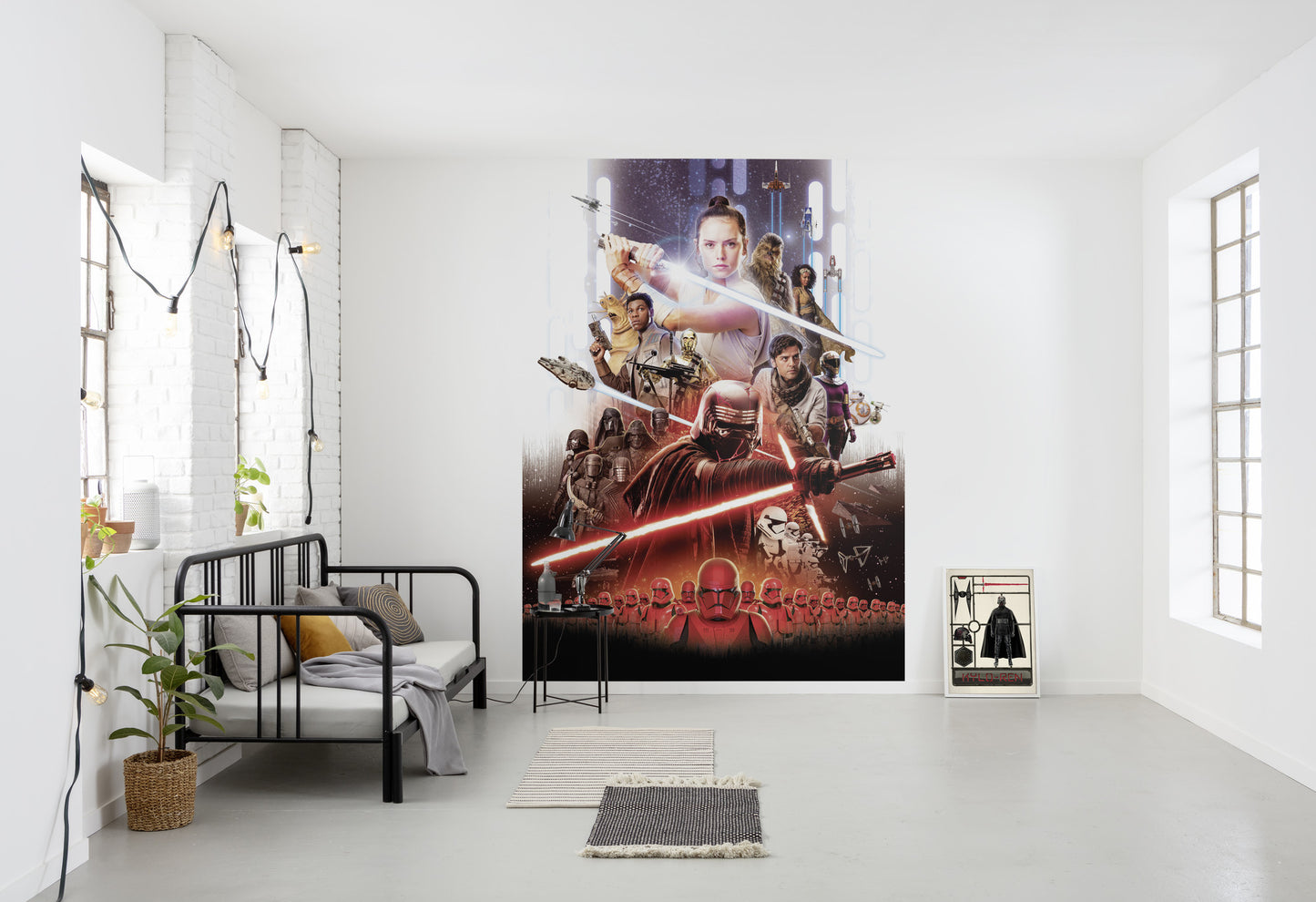 STAR WARS EP9 Movie Poster Rey – photomural