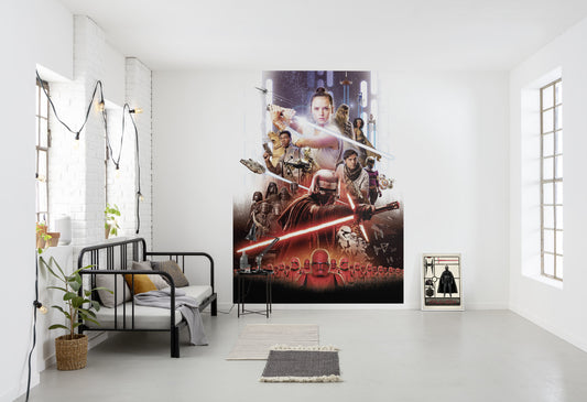 STAR WARS EP9 Movie Poster Rey – photomural