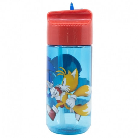 Sonic Gyerek Szívószálas kulacs 430ML