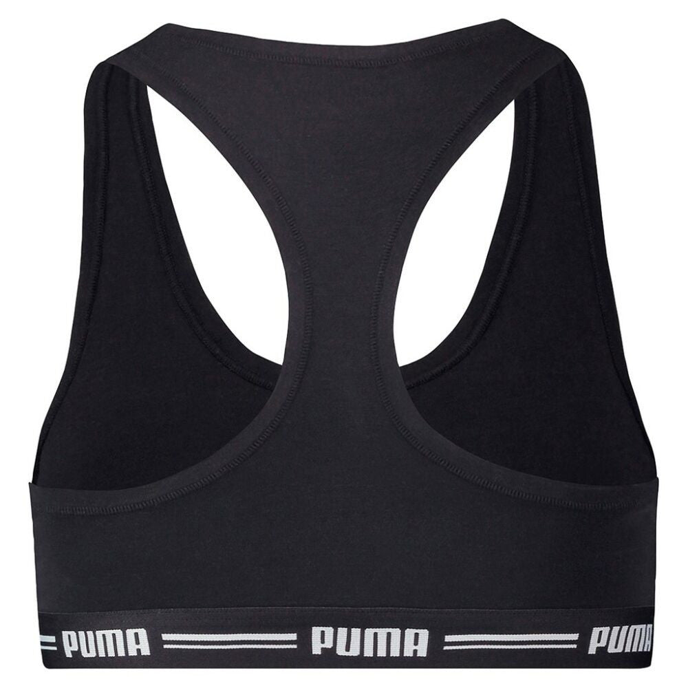 Puma sport melltartó Y fazonú hátrésszel - fekete