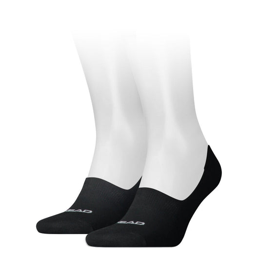 Head footie unisex légáteresztő titokzokni 2pár/csomag - pamut titokzokni - fekete