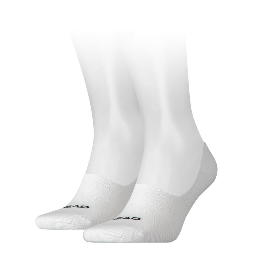 Head footie unisex légáteresztő titokzokni 2pár/csomag - pamut titokzokni - fehér