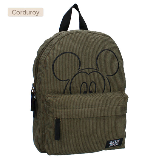 Mickey egér prémium bársony iskolatáska
