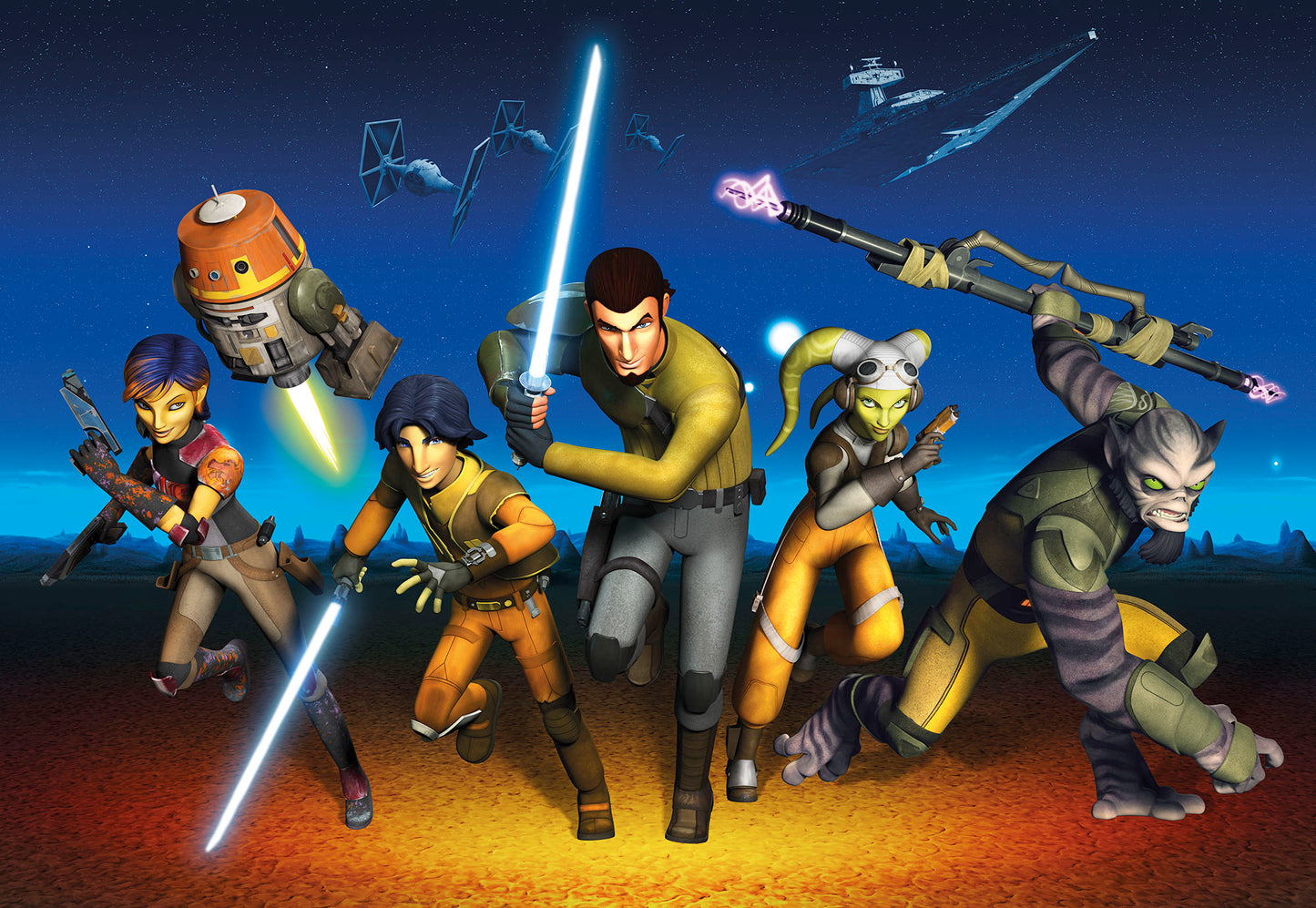 STAR WARS Rebels Run – photomural