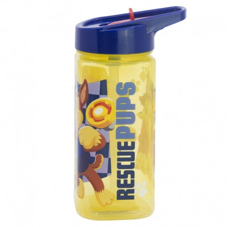 Mancs Őrjárat Prémium keményfalú szívószálas kulacs gyerekeknek - 510ML