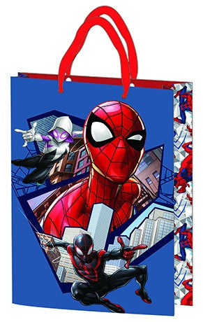 Ajándéktasak 23x18x8,5cm, laminált műanyag felülettel - Spiderman