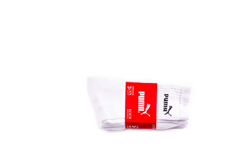 Puma unisex pamut sportzokni - 3 pár