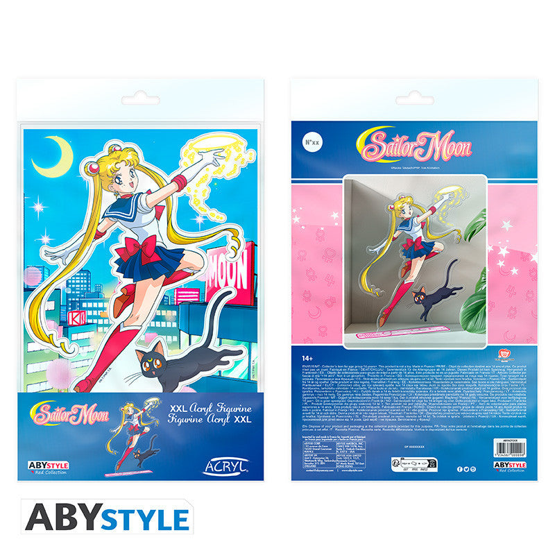 Sailor Moon XXL akril figura & Luna