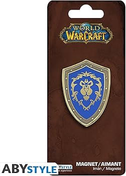 World Of Warcraft Prémium mágnes Alliance logo