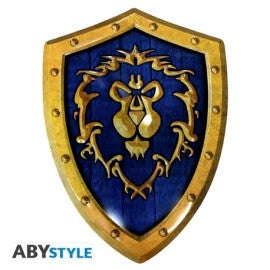 World Of Warcraft Metal plate Alliance Pajzs