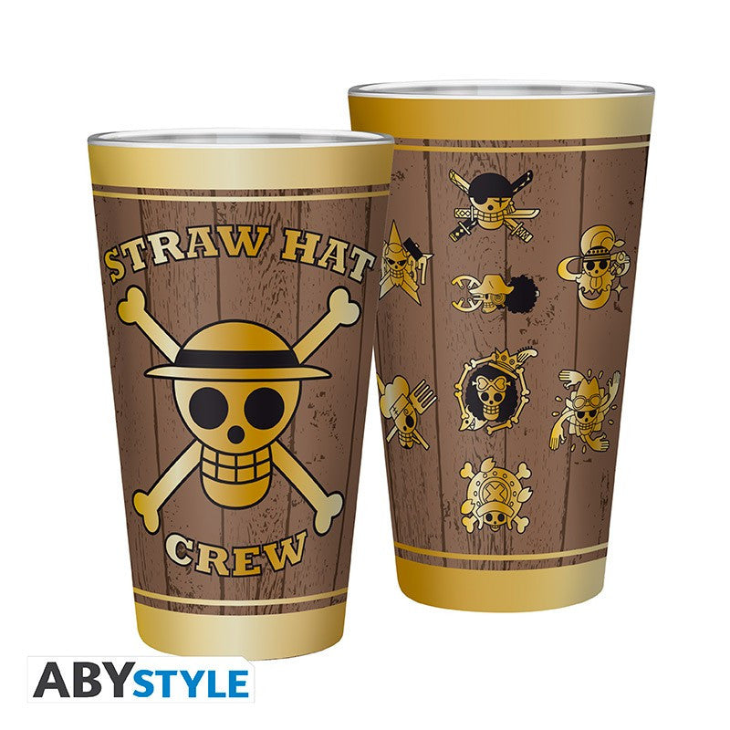 One Piece nagy pohár 400ml Skulls Matt
