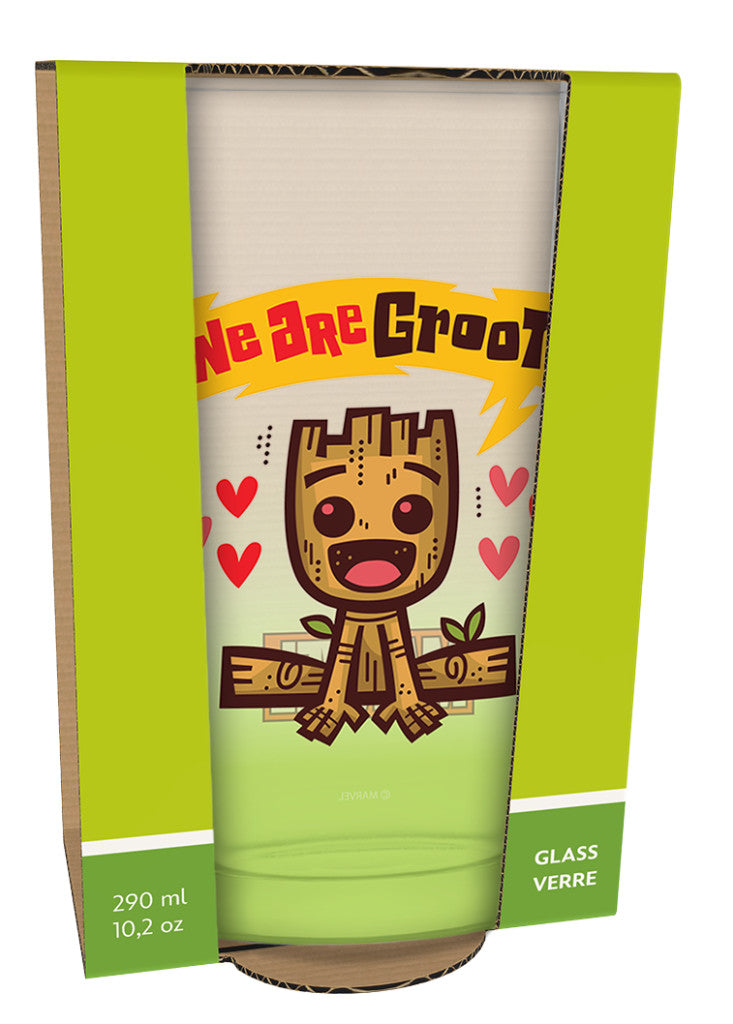 Baby Groot prémium üveg pohár - 290ml