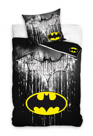 BATMAN Ágyneműgarnitúra 100% pamut 140x200 + 65x65