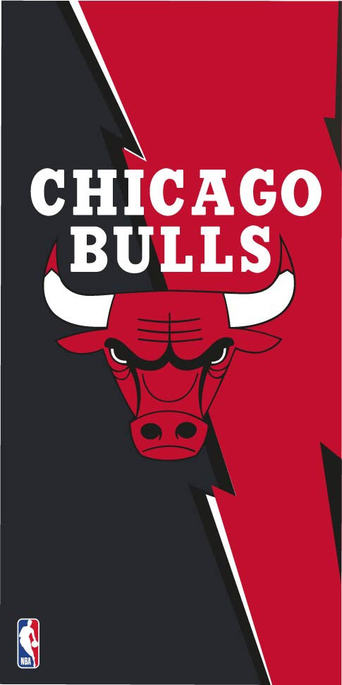 NBA CHICAGO BULLS 100% pamut törölköző 70x140cm