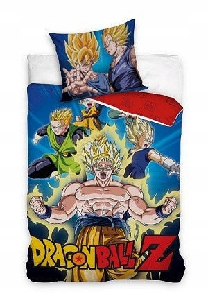 DRAGON BALL Z ágyneműhuzat-szett 100% pamut 140x200 + 70x90