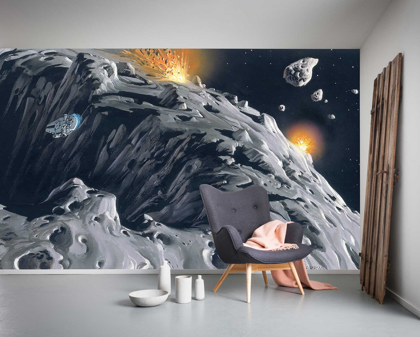 Star Wars Classic RMQ Asteroid – Tapéta
