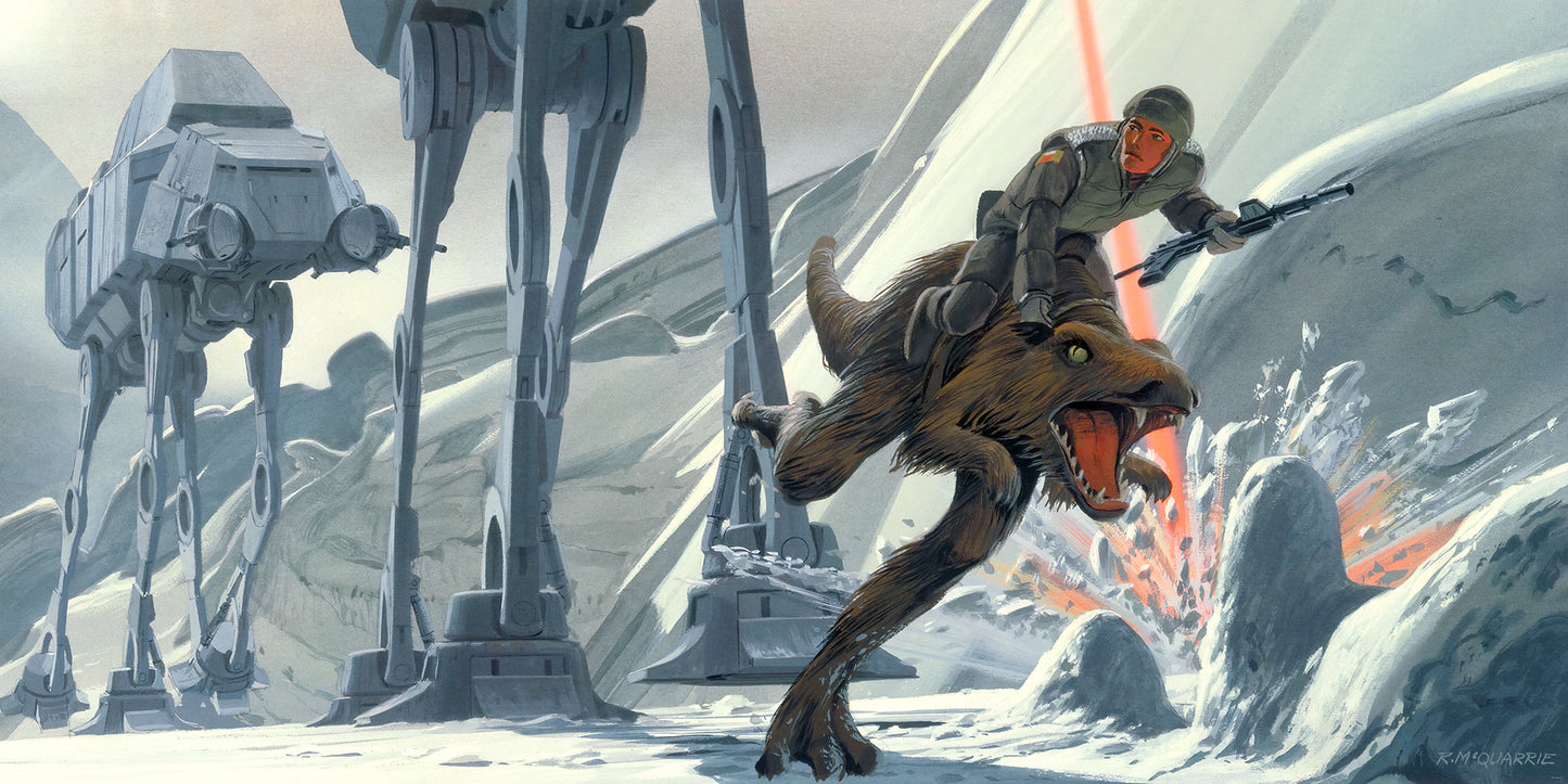 Star Wars Classic RMQ Hoth Battle Ground – Tapéta