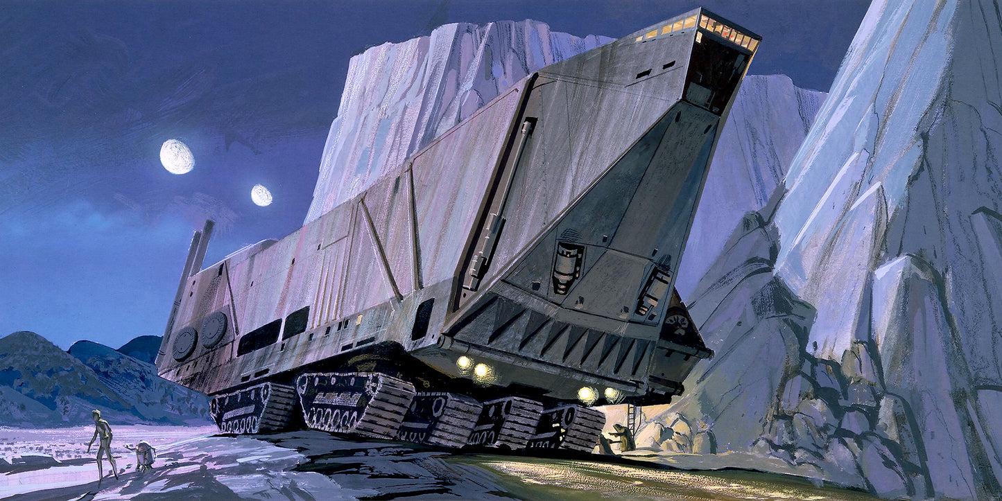 Star Wars Classic RMQ Sandcrawler – Tapéta