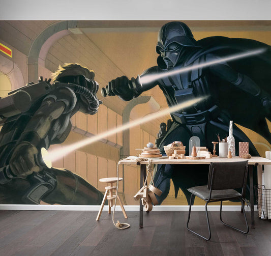 Star Wars Classic RMQ Vader vs Luke – Tapéta