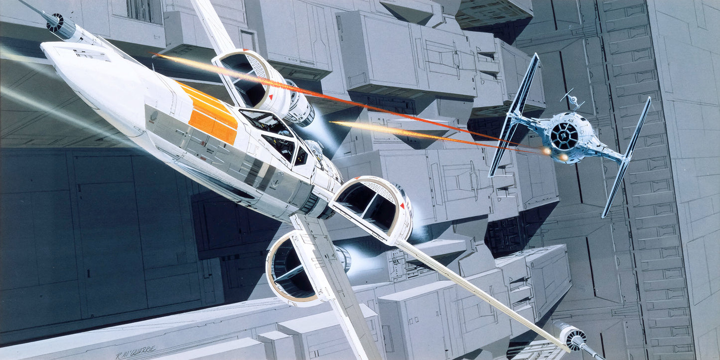 Star Wars Classic RMQ X-Wing vs TIE-Fighter – Tapéta