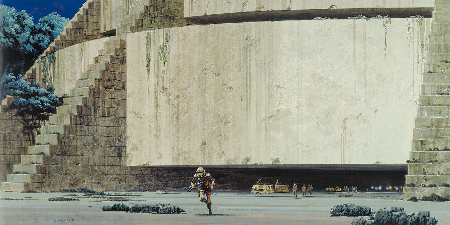 Star Wars Classic RMQ Yavin Temple – Tapéta