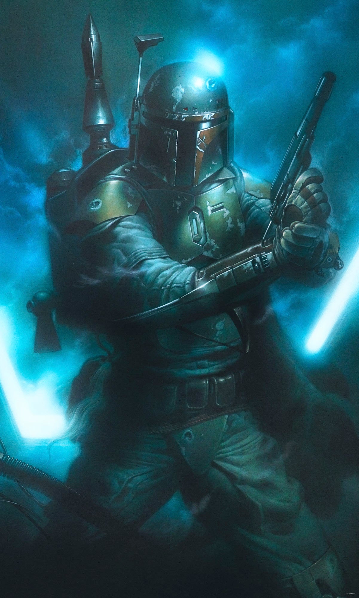 Star Wars Classic Bounty Hunter – Tapéta