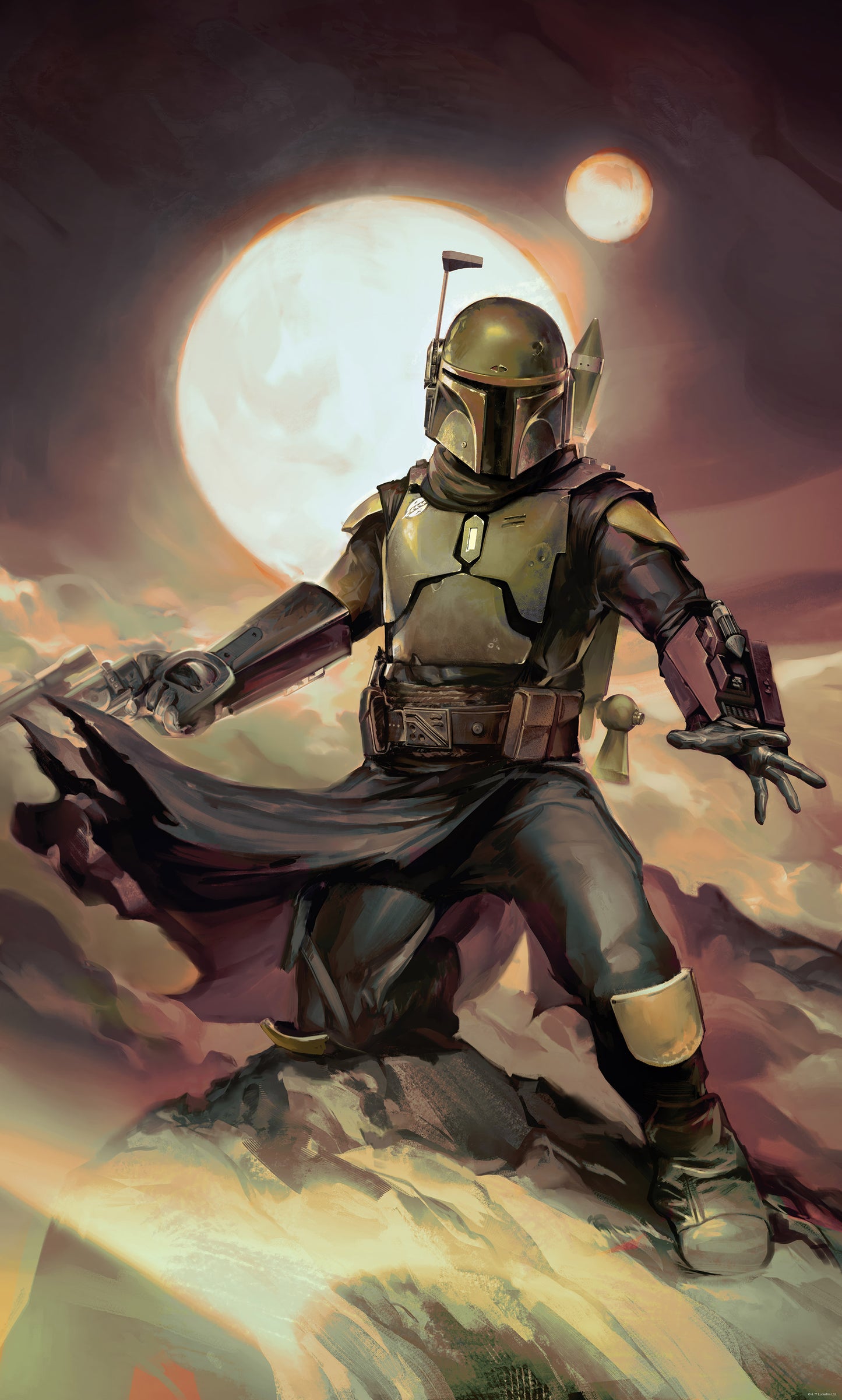 Star Wars Boba Fett Epic – Tapéta
