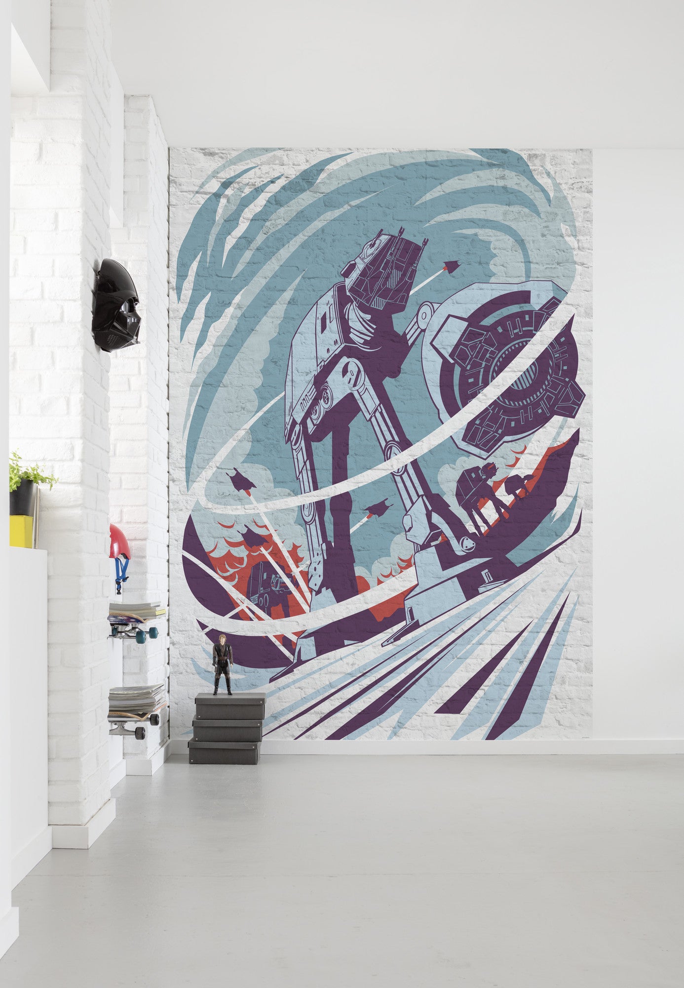 Star Wars Classic Concrete Hoth – Tapéta