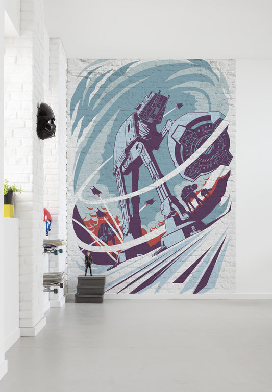 Star Wars Classic Concrete Hoth – Tapéta