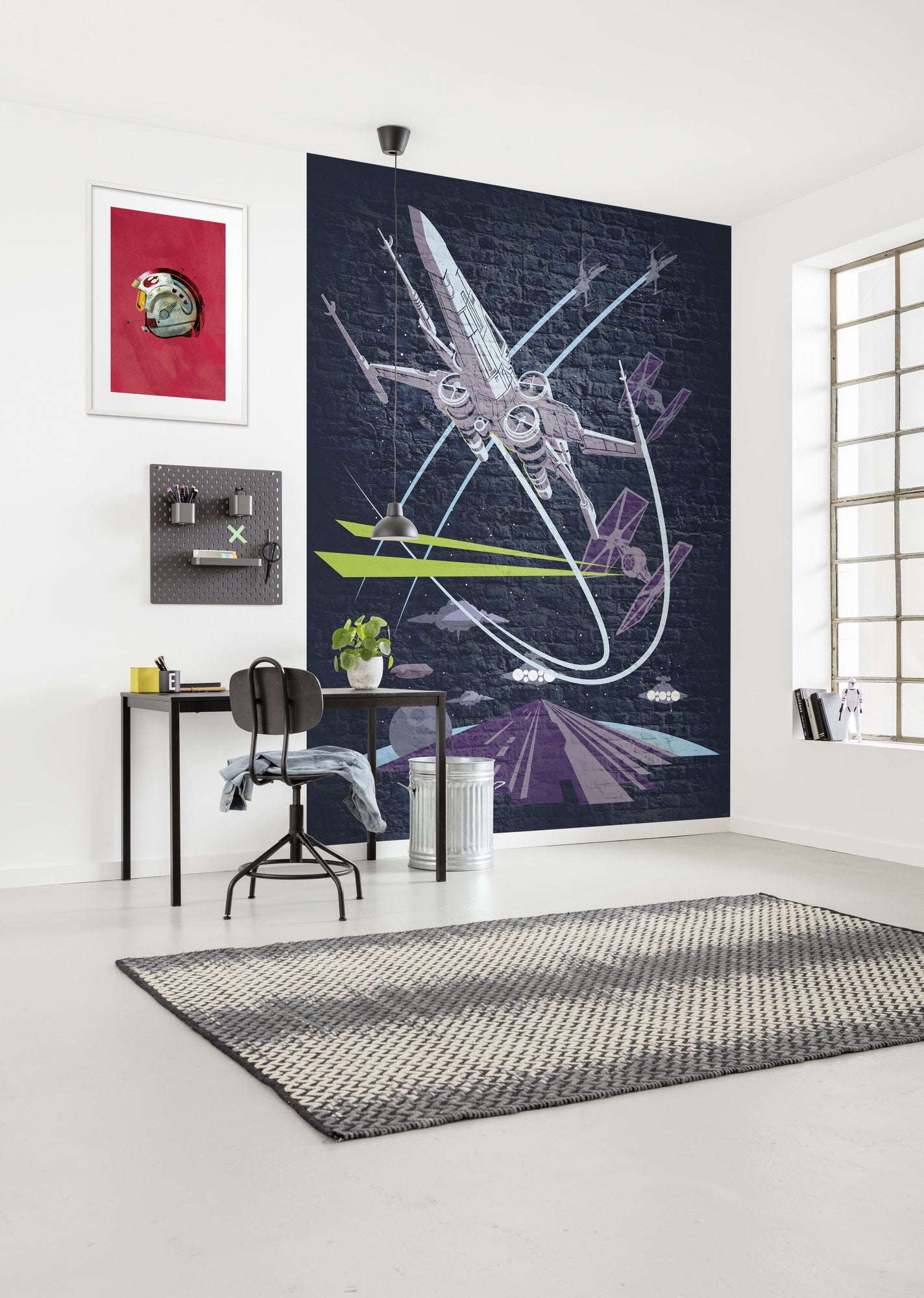 Star Wars Classic Concrete X-Wing – Tapéta