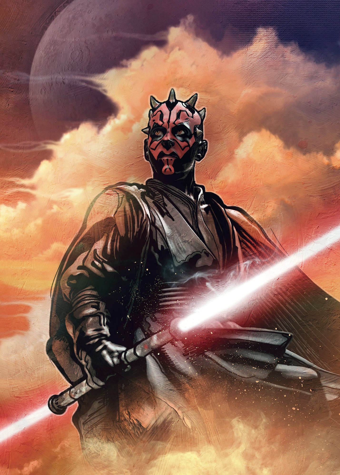Star Wars Classic Darth Maul – Tapéta