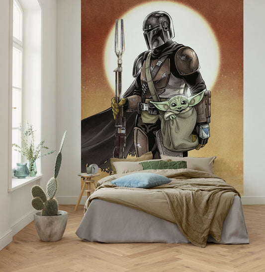 Star Wars The Mandalorian and Grogu – Tapéta