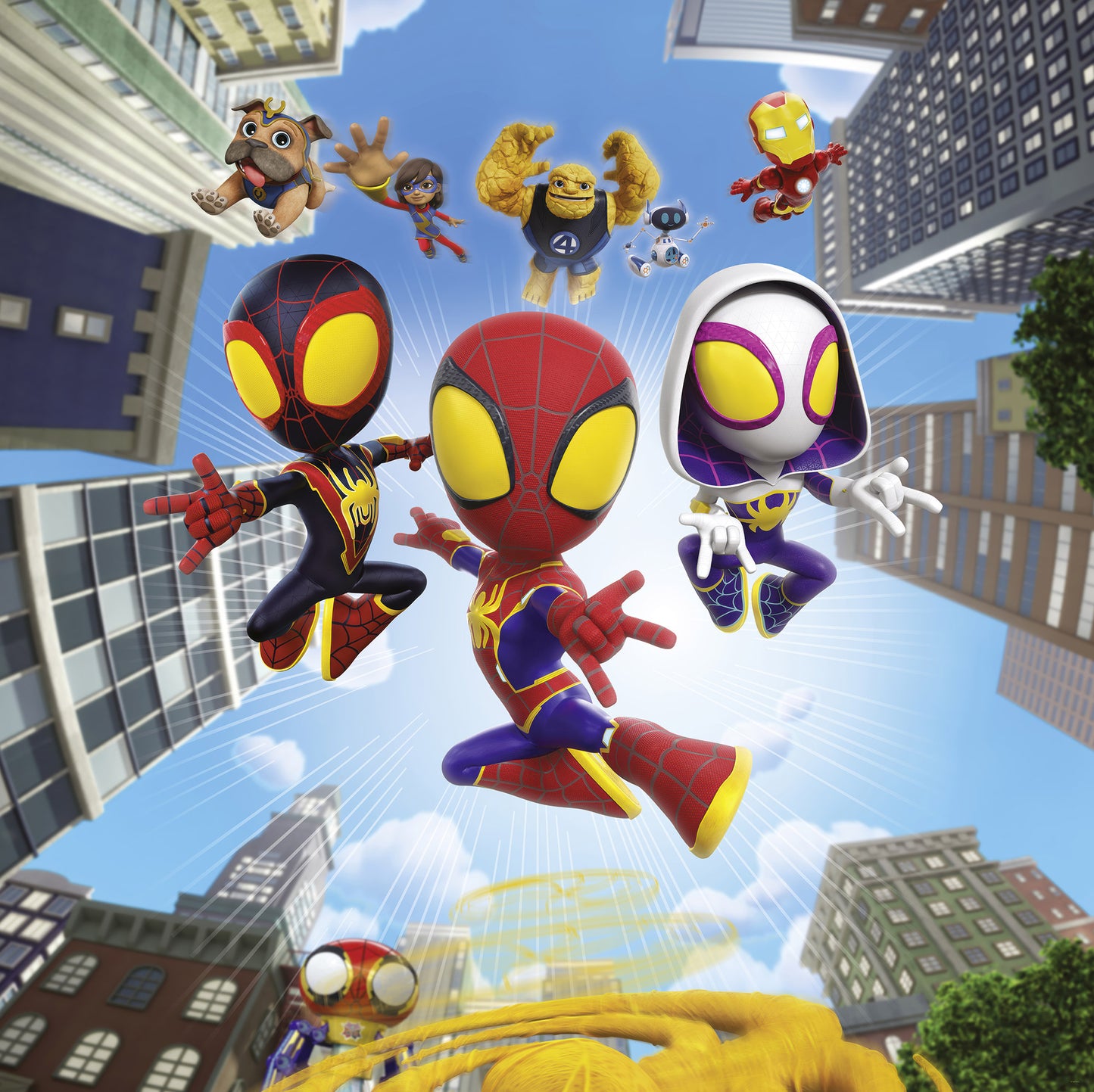 Marvel Spidey and His Amazing Friends Web Spinners – Tapéta