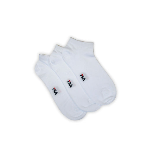 Fila unisex mercerizált titokzokni - 3 pár/csomag - pamut titokzokni - fehér