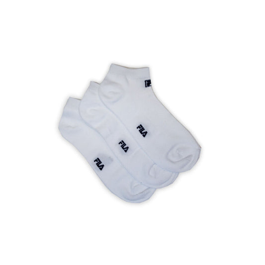 Fila unisex légáteresztő titokzokni - 3 pár/csomag - pamut titokzokni - fehér