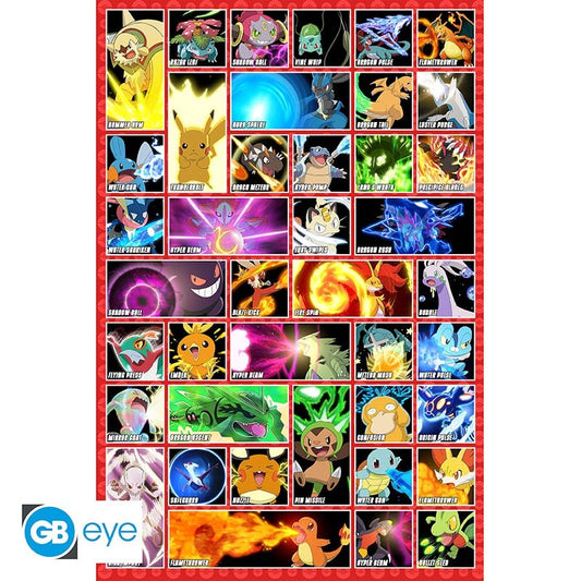 Pokemon maxi poszter 91,5x61cm