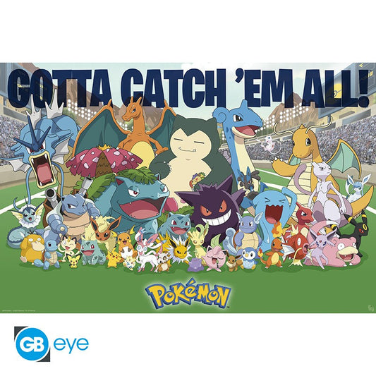 Pokemon maxi poszter 91,5x61cm All Time Favorites