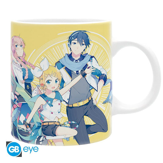 Hatsune Miku bögre 320 ml Miku and Friends